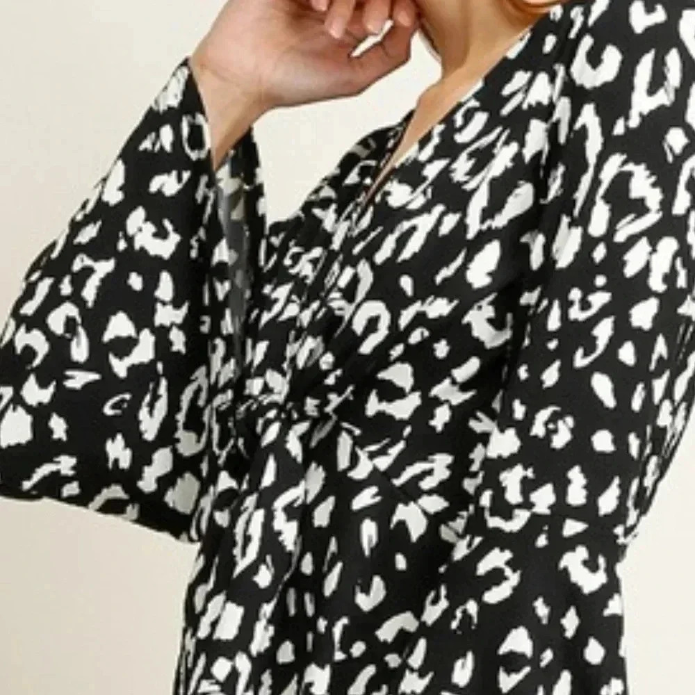 LEOPARD PRINT TOP - Picture 3 of 4